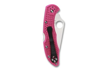 Image of Spyderco Delica 4 Flat Ground Pink, CPM S30V Steel, PlainEdge, Pink, C11FPPNS30V