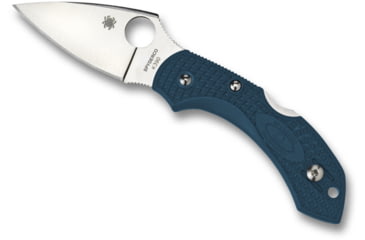 Image of Spyderco Dragonfly 2 Folding Knife, 2.29in, K390 Steel, Leaf Blade, FRN Blue Handle, C28FP2K390