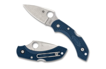 Image of Spyderco Dragonfly 2 Folding Knives, 2.28in, CPM SPY27, FRN, Satin, Blue, 716104000364