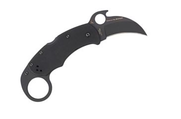 Image of Spyderco Karahawk Folding Knife, Black, C170GBBKP