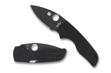 Image of Spyderco Lil' Native Compression Lock Plain, C230GPBBK