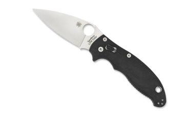 Image of Spyderco Manix2 Black G-10 Handle FE Blade Fold Knife C101GP2