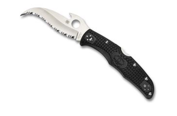 Image of Spyderco Matriarch2, Black FRN Handle w/ Emerson Opener C12SBK2W