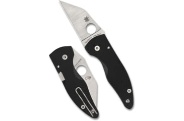 Image of Spyderco Microjimbo Folding Knife, 2.45in, CPM-S90V, Wharncliffe, Carbon Fiber, Black Handle, C264CFP