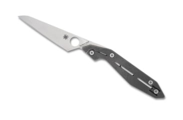 Image of Spyderco NAND Folding Knife, 3.19 in, M398, Grey, Titanium, C270TIP