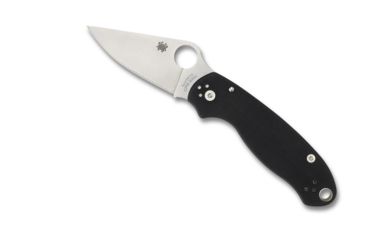 Image of Spyderco Para 3 Folding Knife, Black, C223GP