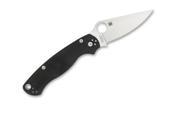 Image of Spyderco Para Military 2 Folding Knife, Black, C81GPLE2