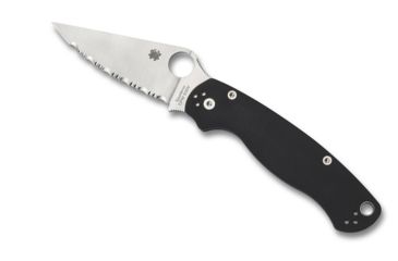 Image of Spyderco Para Military 2 Folding Knife, Black, C81GS2