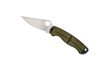 Image of Spyderco Para Military 2 Folding Knife, 3.45in, CPM MagnaCut Stainless Steel, Drop Point Blade, G-10, Black/Yellow Handle, C81GBKYLMCP2