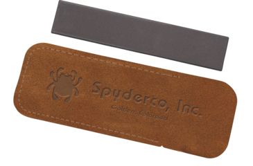 Image of Spyderco Pocket Stone - Medium 1in. X 5in. w/Pouch Knife Sharpening System 303M