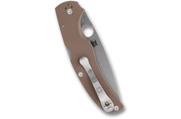 Image of Spyderco Native Chief Folding Knife, 4.08in, CPM 15V, Drop Point, G10, Brown Handle, C244GPBN15V