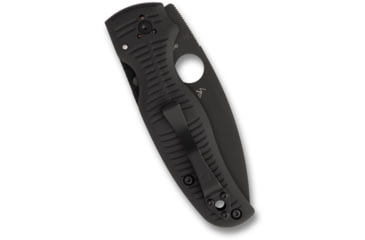 Image of Spyderco Shaman Salt Assisted Opening Folding Knife, 3.58in, CPM MagnaCut, Drop Point, G10 Black Handle, Black, C229GMCBKP