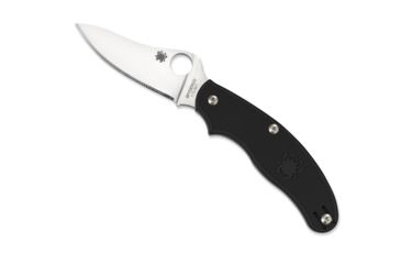 Image of Spyderco UK Penknife Folding Knife, 3in, CTS BD1N, Drop Point FE Blade, FRN Black Handle, C94PBK3