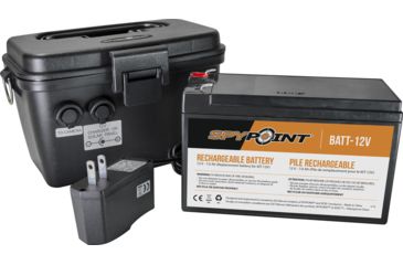 Image of Spypoint 12V Battery Kit w/12ft Power Cable, Black KIT-12V