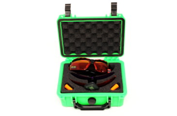 Image of SSP Eyewear Chelan Clay XHD Glasses Kit, Neon Green, One Size, CHELAN CLAYS XHD NG