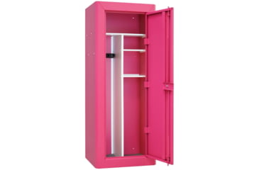 Image of Stack-On 18 Gun Welded-Steel Security Cabinet with Beveled Edge, Pink, Medium, GCP-1918-DX