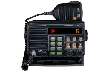 Image of Standard Horizon 30W Dual Zone PA/Loud Hailer/Fog w/Listen Back &amp; 2 Optional Intercom Stations VLH-3000A 63676
