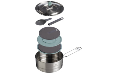 Image of Stanley Wildfare Core Saucepan 2 qt Set, Shale/Charcoal, 2 qt / 1.9 L, 10-12140-001