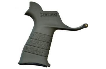 Image of Stark SE-1 AR-15 Pistol Grip With CR123 Battery Storage OD Green