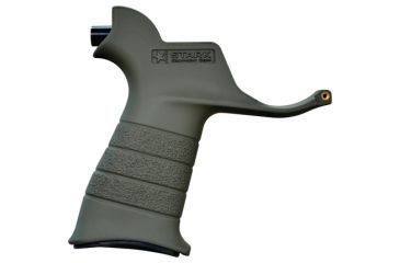 Image of Stark SE-2 AR-15 Pistol Grip With CR123 Battery Storage And Sling Swivel Mount OD Green