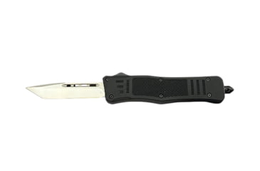 Image of Steel River Knives MT618 Ultralight Automatic Folding Knife, 3.25in, D2 Steel, Tanto Blade, Aluminum Black Handle, MT618BULT