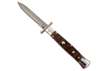 Image of Steel River Knives SGSWRDAM Spartan 3.9 Italian Bayonet Damascus 5.1 Snakewoo
