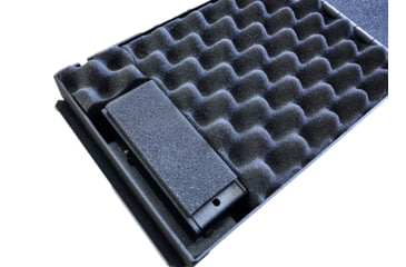 Image of Steelhead Outdoors Fast Access Pistol Box, Black, Large, SLB-8512C