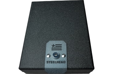 Image of Steelhead Outdoors HD Pistol Box, Black, Large, LB-8511C