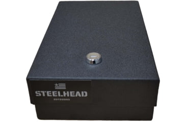 Image of Steelhead Outdoors Drifter 1 Travel Lock Box, Black, Small, SD-6510