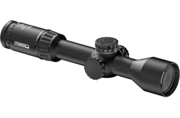 Image of Steiner HX6 2-12x42mm Rifle Scope, 30mm, First Focal Plane, STR-MIL Reticle, Black, 8782