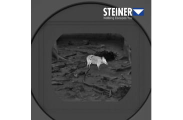 Image of Steiner Nighthunter H35 Gen II 1-8x Thermal Imaging Rifle Scope, Black, 9524