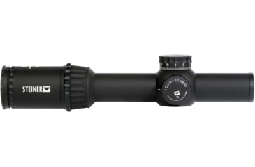 Image of Steiner T6Xi 1-6x24mm Tactical Riflescope, 30mm, FFP, Illuminated KC-1 Reticle, Black, 5103