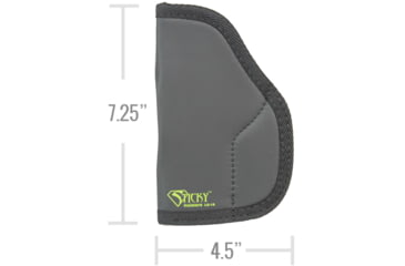 Image of Sticky Holsters LG-1S Holster, 1911, 3-4 inch Barrel, Ambidextrous, Black, Large, LG-1S