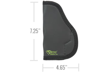 Image of Sticky Holsters LG-2 Holster, Glock 19, 23, 25, 32, 38, Ambidextrous, Black, Large, LG-2