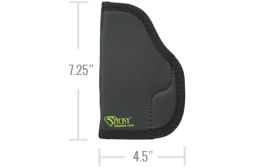 Image of Sticky Holsters LG-6S Holster, 4.25 inch Barrel, S&amp;W M&amp;P, HK Vp9, P30, Fns/X, Rug Amer./Sr, Ambidextrous, Black, Large, LG-6S