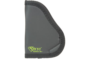 Image of Sticky Holsters MD-1 Holster, Rug LC9/380, SCCY Cpx, CZ Rami, Keltec PF9/P11, Ambidextrous, Black, Medium, MD-1
