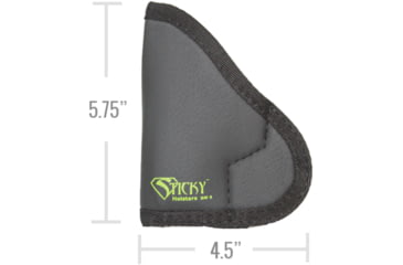Image of Sticky Holsters SM-5 Holster, Glock 42, Sig P365, P938, Ambidextrous, Black, Small, SM-5