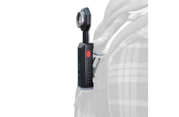 Image of STKR Concepts FLEXIT 6.5 1x 18650 Lithium Rechargeable 1x CREE LED Pocket Light, 650 Lumens, Black/Grey, 00385