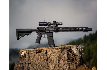 Image of STNGR HWK M-Lok Free Float Handguard for AR15/M4, Anodized Black, 15 in, 15HM