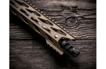 Image of STNGR HWK M-Lok Free Float Handguard for AR15/M4, Cerakote FDE, 15 in, 15HM-FDE