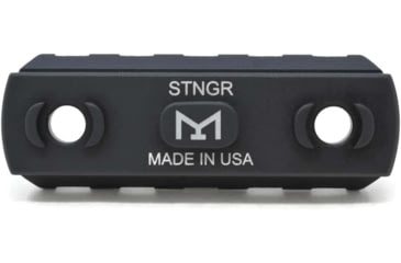 Image of STNGR M-Lok 5 Slot Picatinny Rail Section, Black, XY-U2KN-5W7H