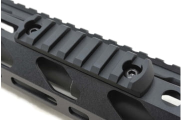 Image of STNGR M-Lok 7 Slot Picatinny Rail Section, Black, S6-KLY1-FKMR