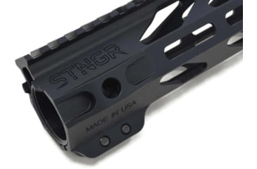 Image of STNGR RPTR M-Lok Free Float Handguard for AR15/M4, Anodized Black, 10 in, 10RM