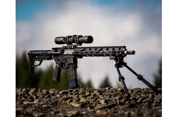 Image of STNGR RPTR M-Lok Free Float Handguard for AR15/M4, Anodized Black, 15 in, 15RM