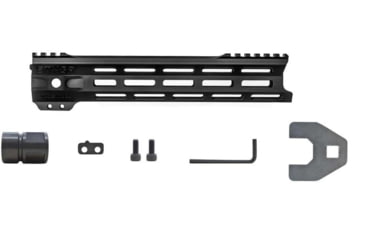 Image of STNGR VLCN M-Lok Free Float Handguard for AR15/M4, Anodized Black, 10 in, 10VLCN