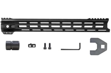Image of STNGR VLCN M-Lok Free Float Handguard for AR15/M4, Anodized Black, 15 in, 15VLCN