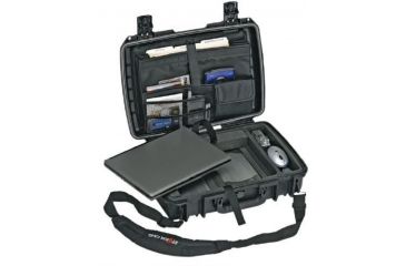 Image of Pelican Storm Cases iM2370 - Airline - Carry On - No Foam - Cubed Foam - Padded Divider - Computer Tray - w/o wheels
