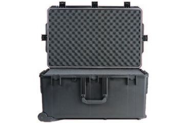 Image of Pelican Storm Cases iM2975 - w/ wheels - No Foam - Cubed Foam - Padded Divider