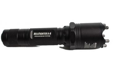 Image of Dark Ops StormLighter X-8 LED Turbo Aggressor, Includes Glass Breaking Bezel - 380 Lumens, Black DOH515