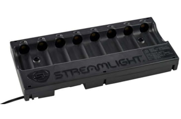 Image of Streamlight 8-Unit Bank Charger, Charger Type - 120V/100V AC, Black, 20231